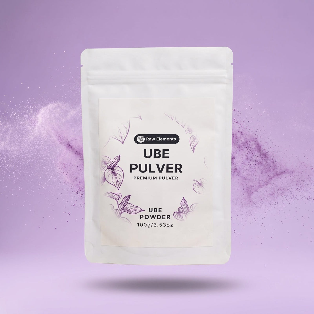Ube Pulver, 100 g Tüte