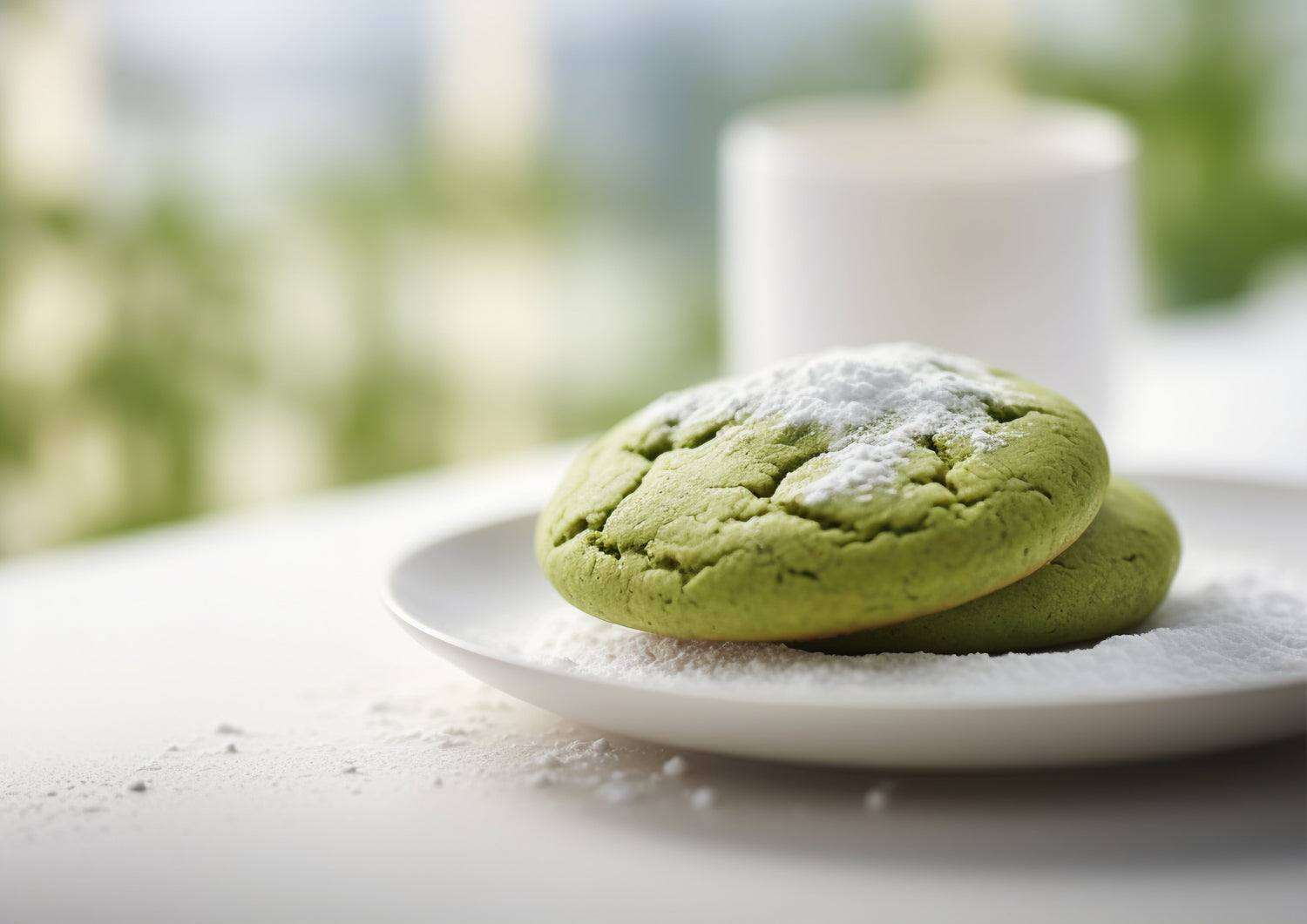 Matcha Plätzchen Rezept von Raw Elements