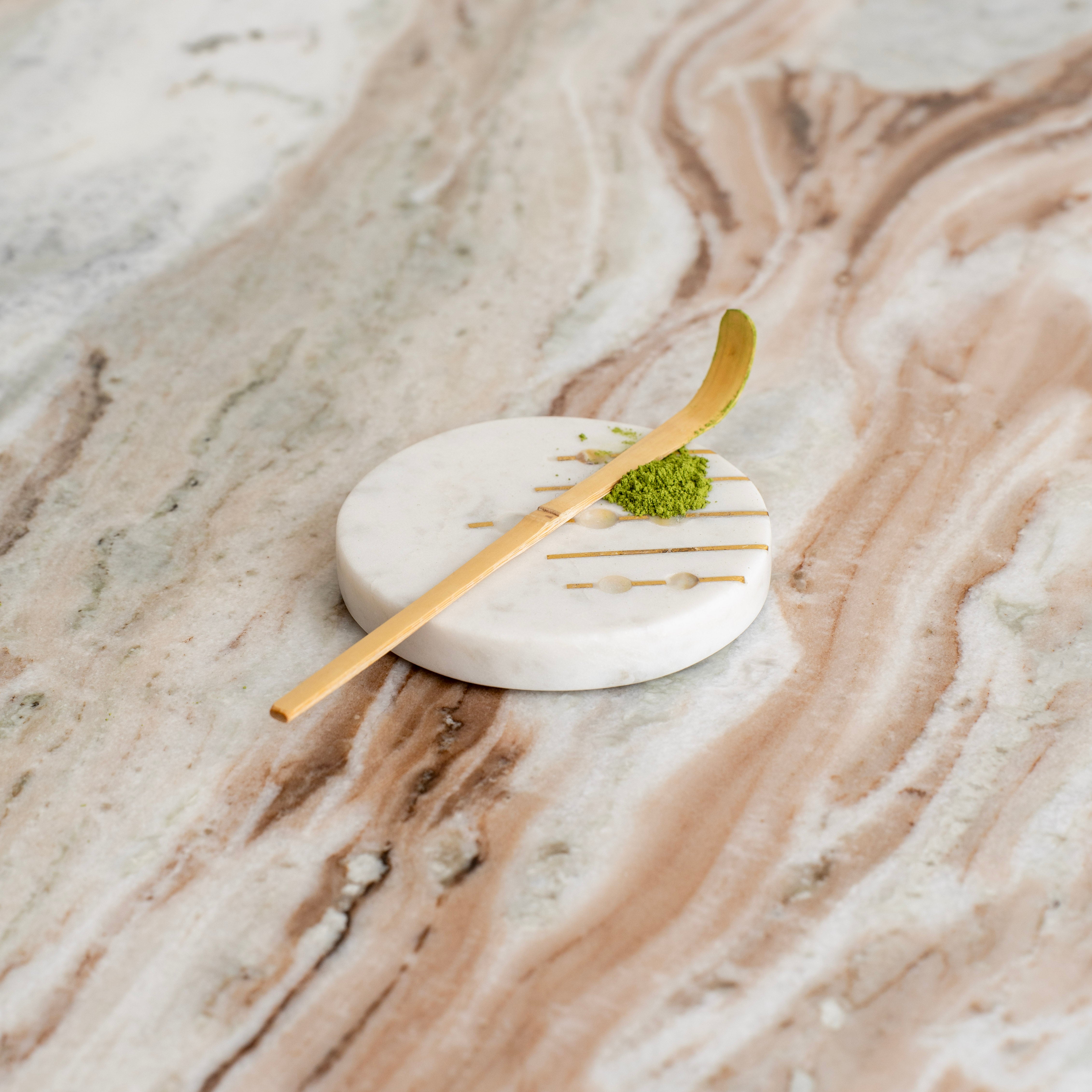 Chashaku – charakteristischer Matcha-Löffel aus Bambus 