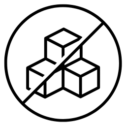 Schwarz auf weiß icon von zuckerfreiem matcha tee von raw elements