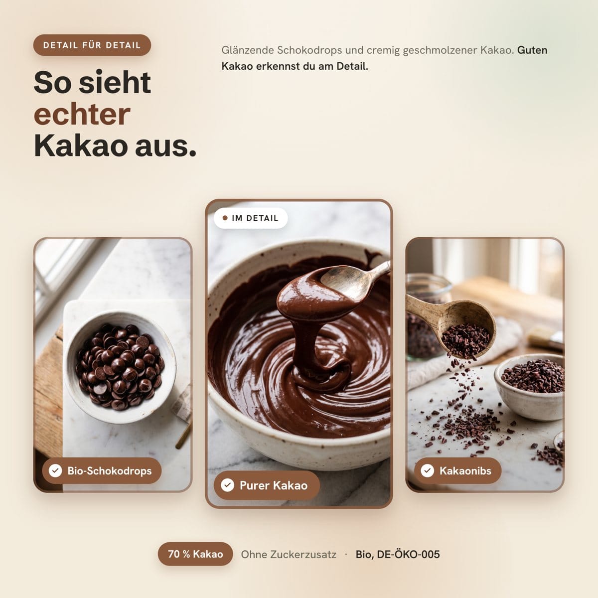 Bio-Kakao im Detail