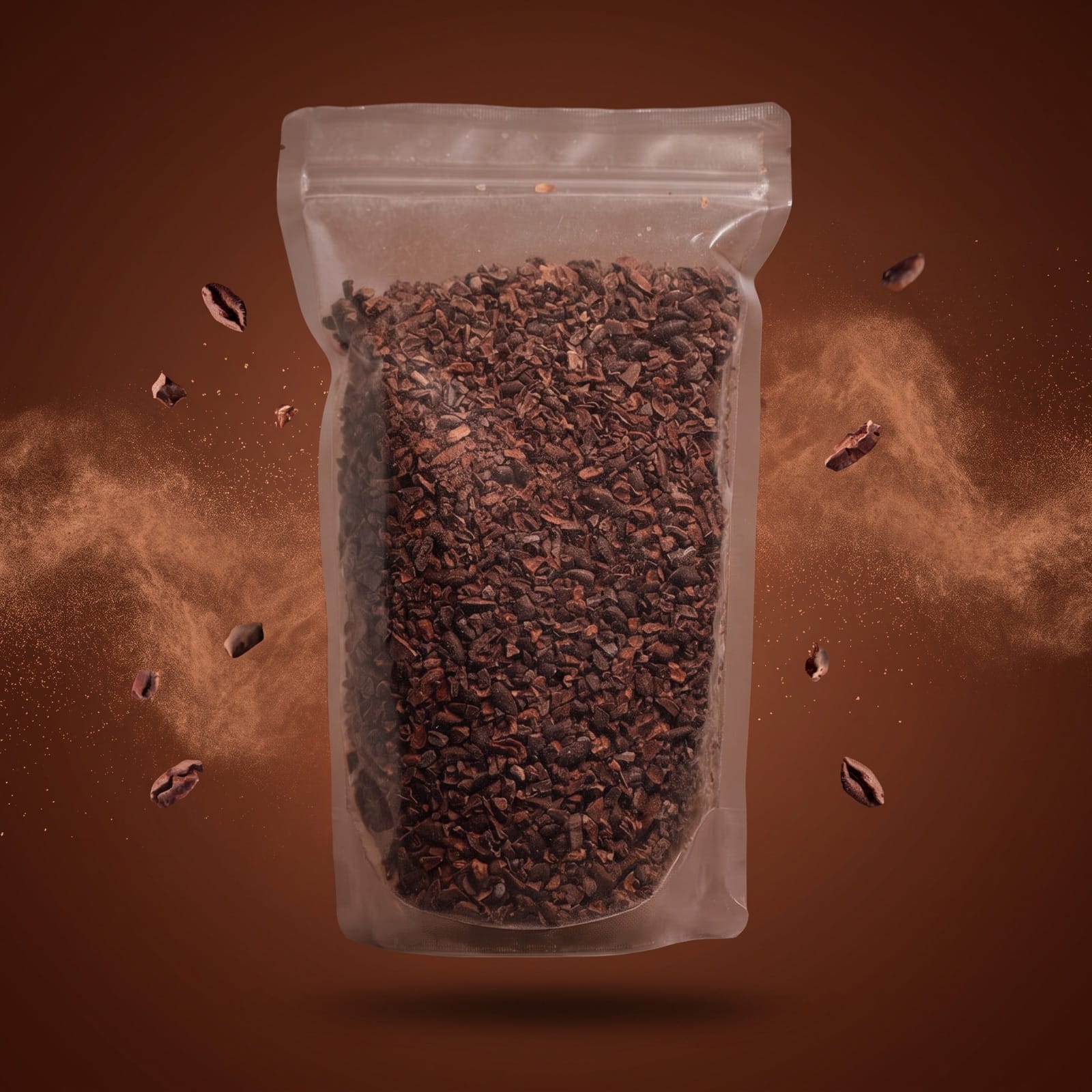 Bio Kakaonibs – 100% Kakao aus Madagaskar, ballaststoffreich