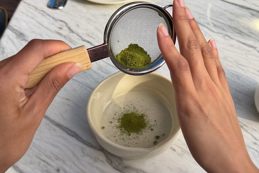1-2 g Matcha Pulver